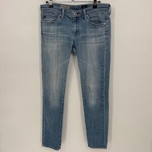 AG Adriano Goldschmied The Stevie Ankle Slim Straight Leg Jeans Women Size 27R